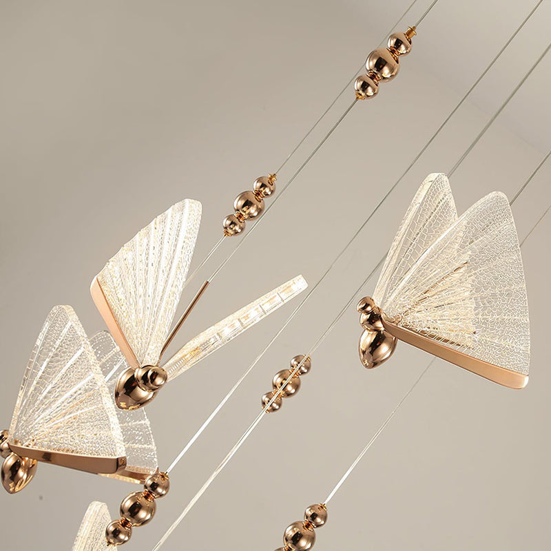 Butterfly Pendant Light-DWHOME