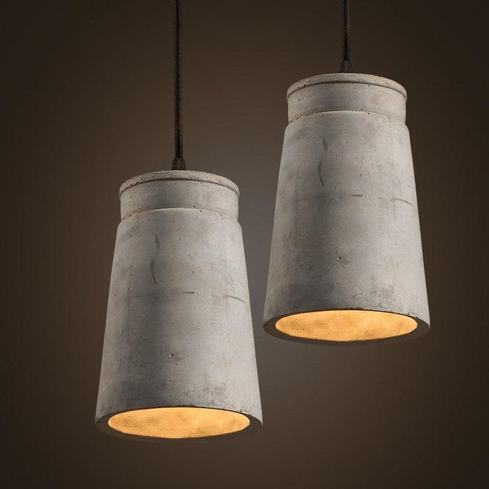 Concrete Odense Pendant Light.