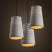 Concrete Odense Pendant Light.