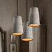 Concrete Odense Pendant Light.