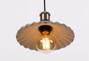Presto Concrete Fluted Pendant Light-DWHOME