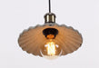 Presto Concrete Fluted Pendant Light.