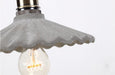 Presto Concrete Fluted Pendant Light.