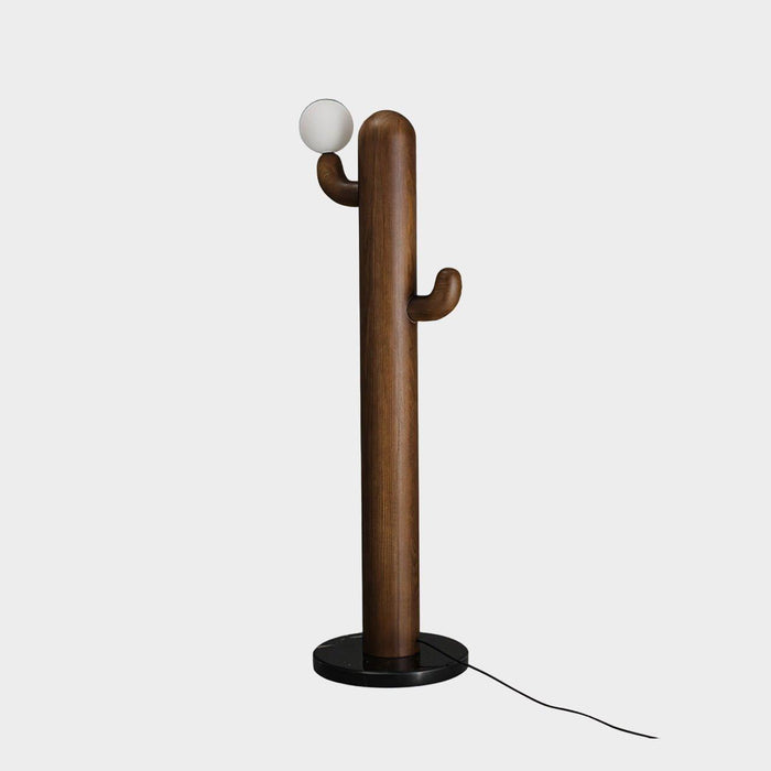 Cactus Wood Floor Lamp-DWHOME