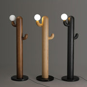 Cactus Wood Floor Lamp-DWHOME