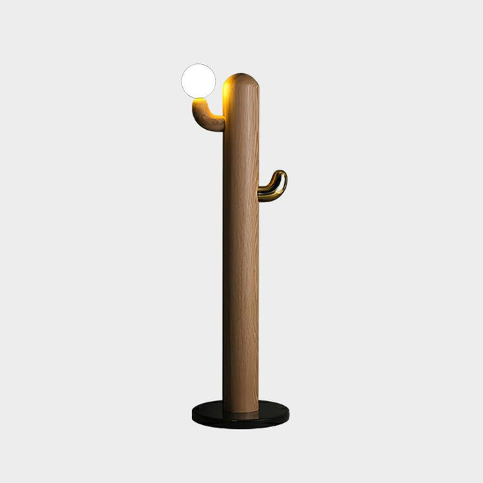 Cactus Wood Floor Lamp-DWHOME