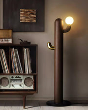 Cactus Wood Floor Lamp-DWHOME