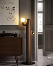 Cactus Wood Floor Lamp-DWHOME
