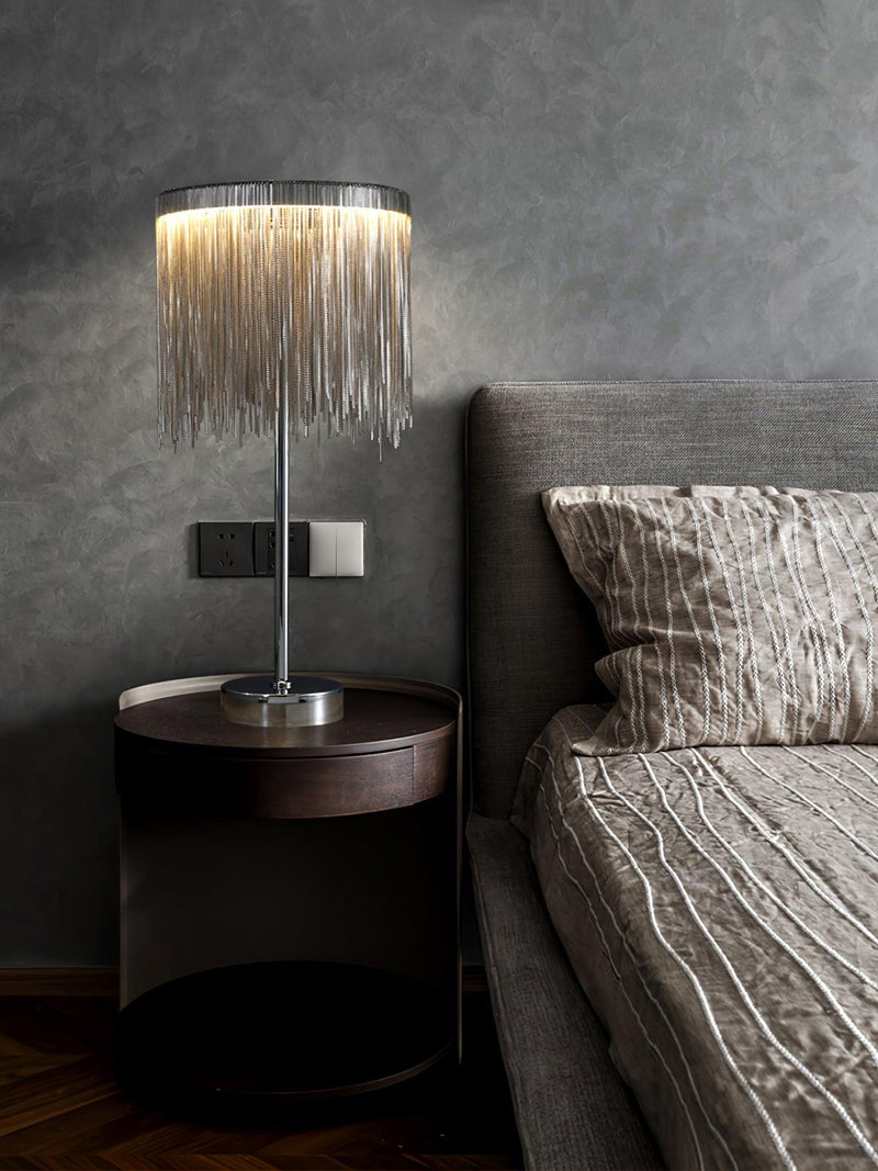 Cadena Tassel Table Lamp-DWHOME