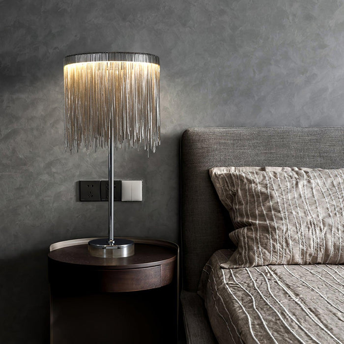 Cadena Tassel Table Lamp-DWHOME