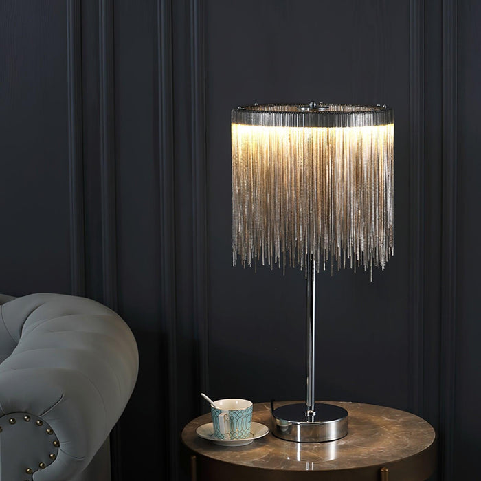Cadena Tassel Table Lamp-DWHOME