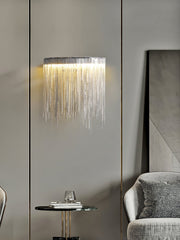 Cadena Tassel Wall Lamp-DWHOME