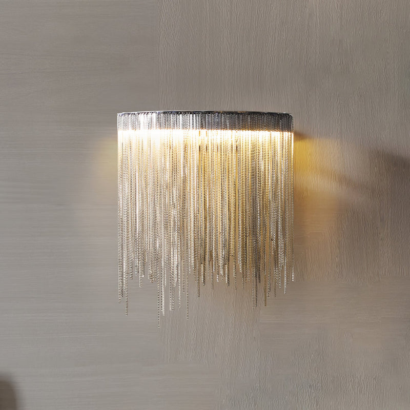 Cadena Tassel Wall Lamp-DWHOME