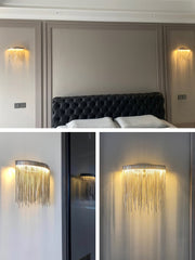Cadena Tassel Wall Lamp-DWHOME