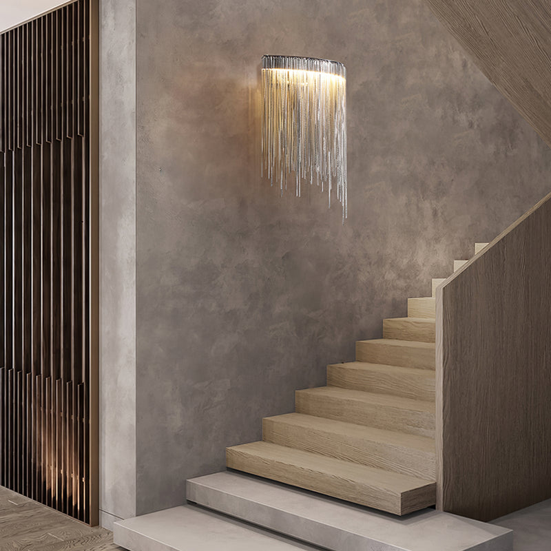 Cadena Tassel Wall Lamp-DWHOME