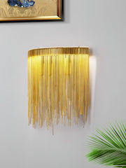 Cadena Tassel Wall Lamp-DWHOME