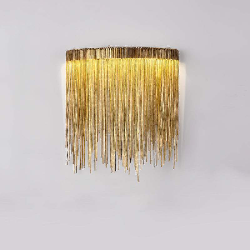 Cadena Tassel Wall Lamp-DWHOME