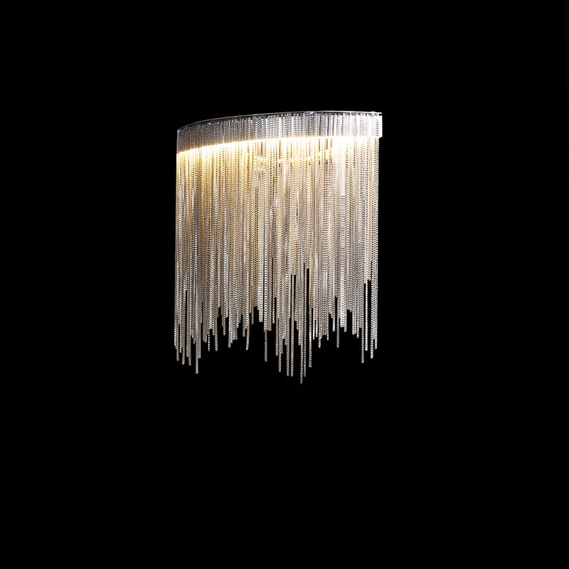 Cadena Tassel Wall Lamp-DWHOME