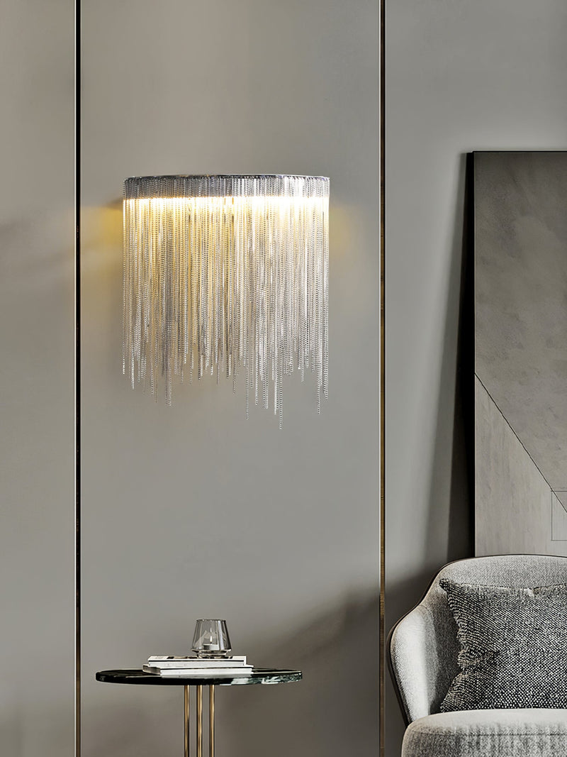 Cadena Tassel Wall Lamp-DWHOME