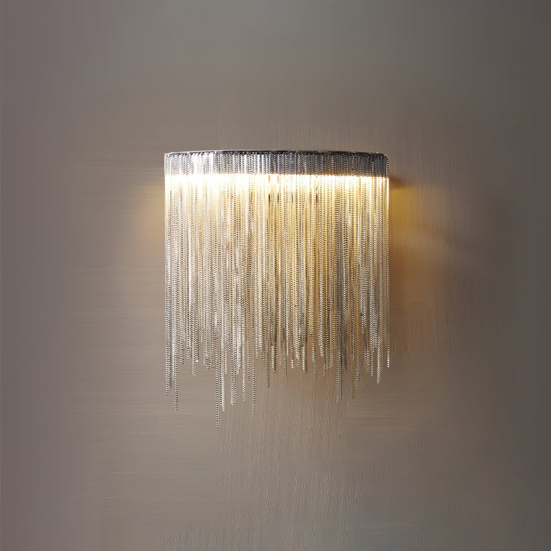 Cadena Tassel Wall Lamp-DWHOME