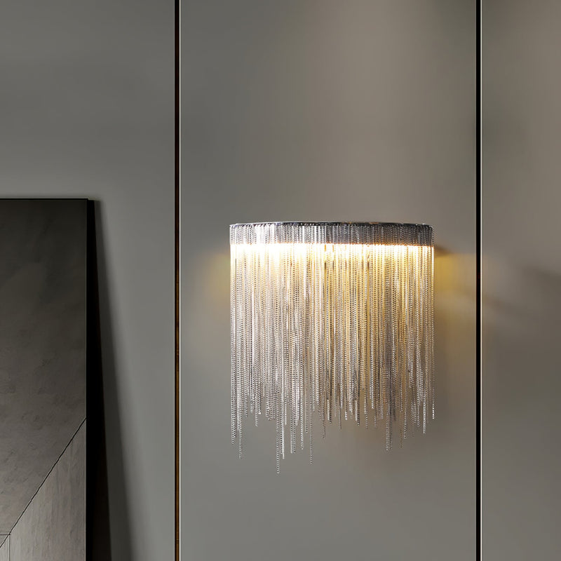 Cadena Tassel Wall Lamp-DWHOME