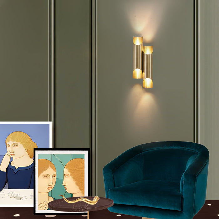 Callahan Brass Wall Lamp-DWHOME