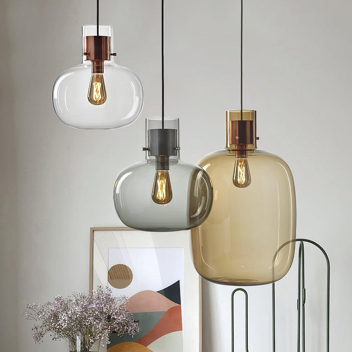 Cambre Glass Pendant Light.