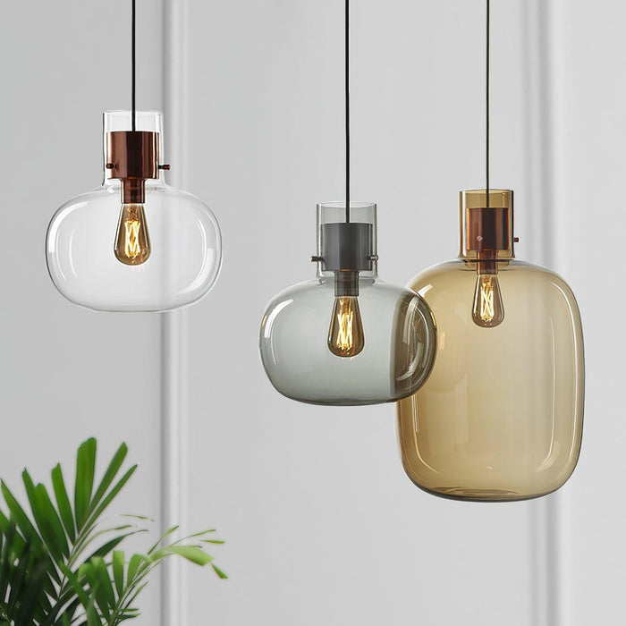 Cambre Glass Pendant Light-DWHOME