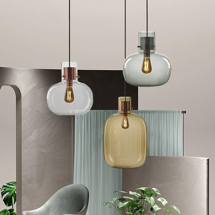 Cambre Glass Pendant Light.