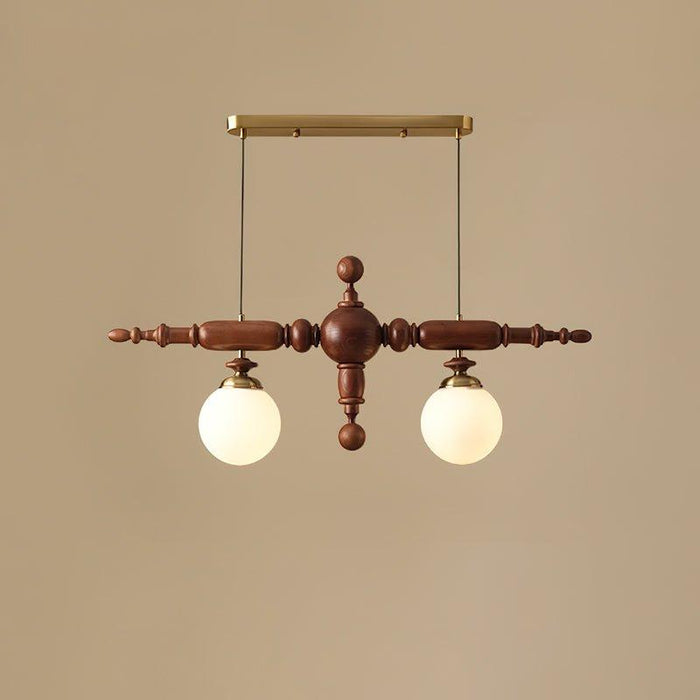 Cambridge Wooden Chandelier-DWHOME