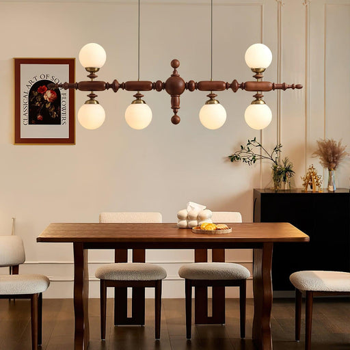 Cambridge Wooden Chandelier-DWHOME