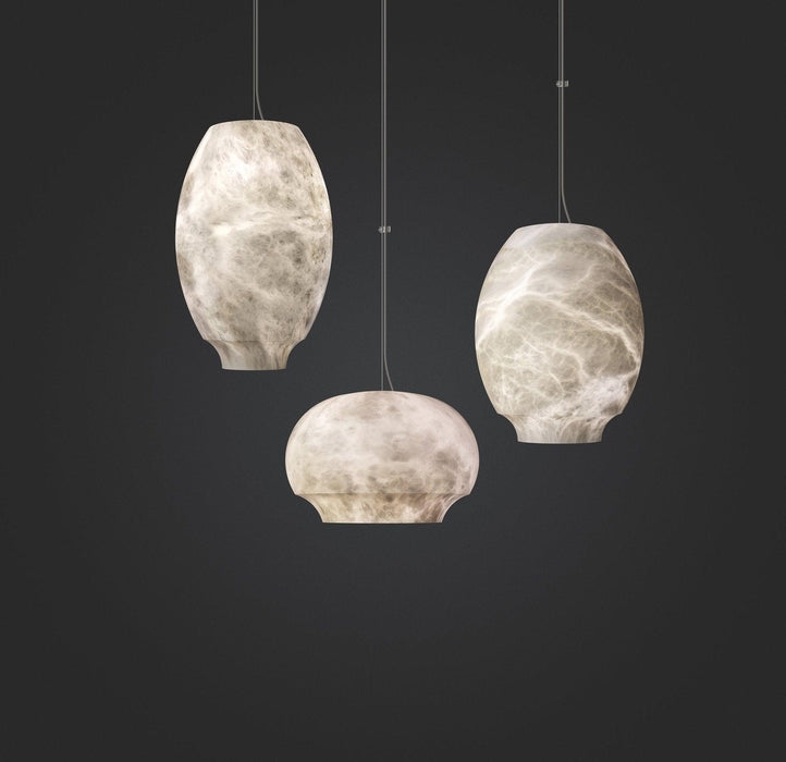 Camille Alabaster Pendant Lamp-DWHOME
