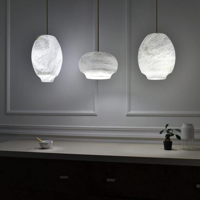 Camille Alabaster Pendant Lamp-DWHOME