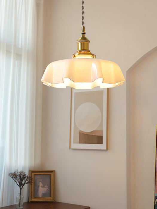 French Flower Pendant Swag Light-DWHOME