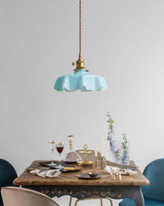 French Flower Pendant Swag Light-DWHOME