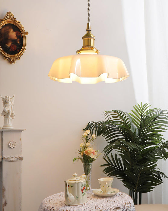 French Flower Pendant Light.