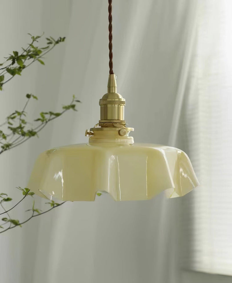 French Flower Pendant Swag Light-DWHOME