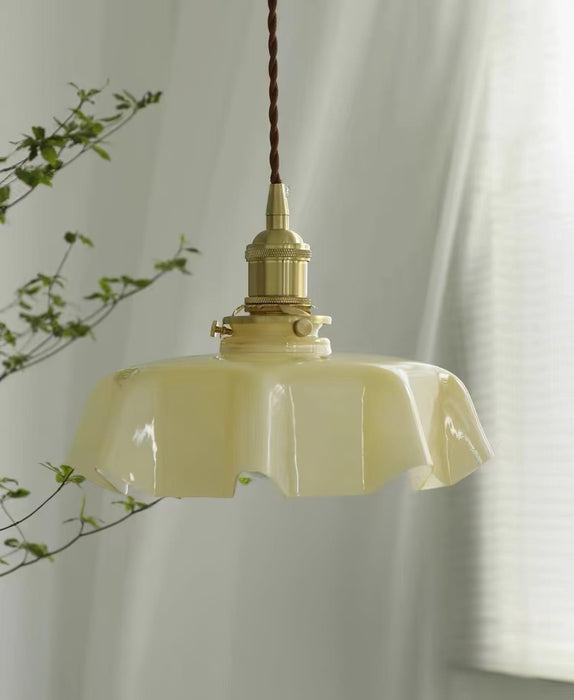 French Flower Pendant Swag Light-DWHOME