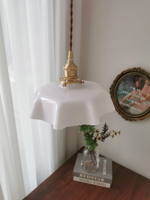 French Flower Pendant Swag Light-DWHOME