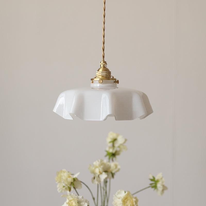 French Flower Pendant Swag Light-DWHOME