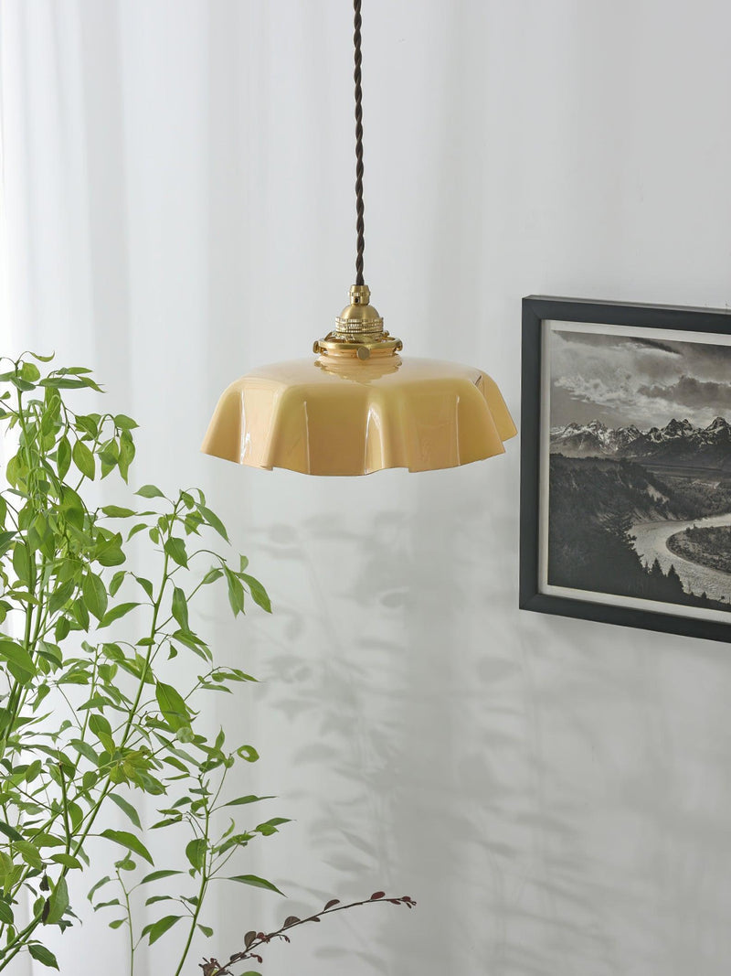 French Flower Pendant Swag Light-DWHOME