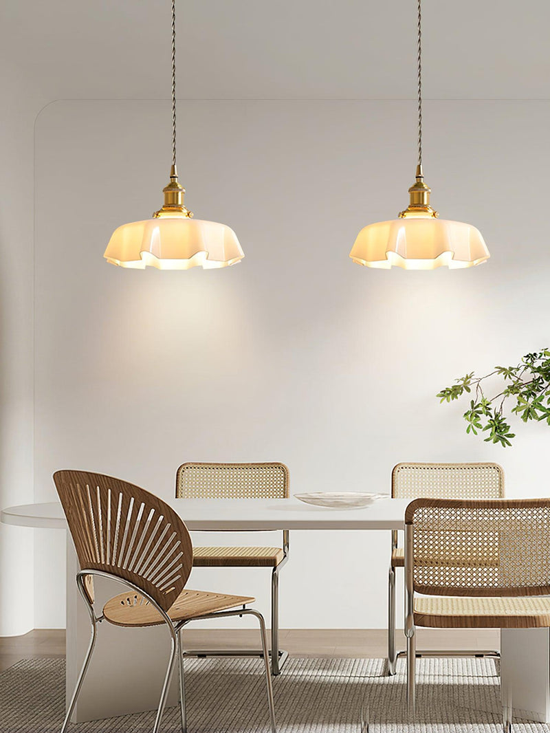 French Flower Pendant Swag Light-DWHOME