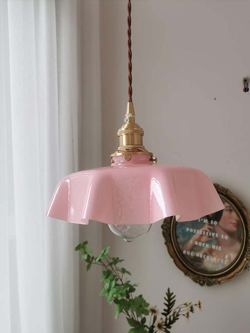 French Flower Pendant Swag Light-DWHOME