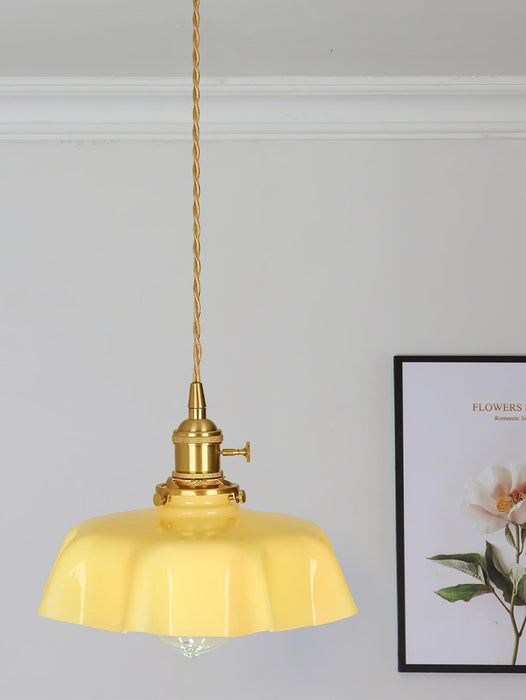French Flower Pendant Swag Light-DWHOME
