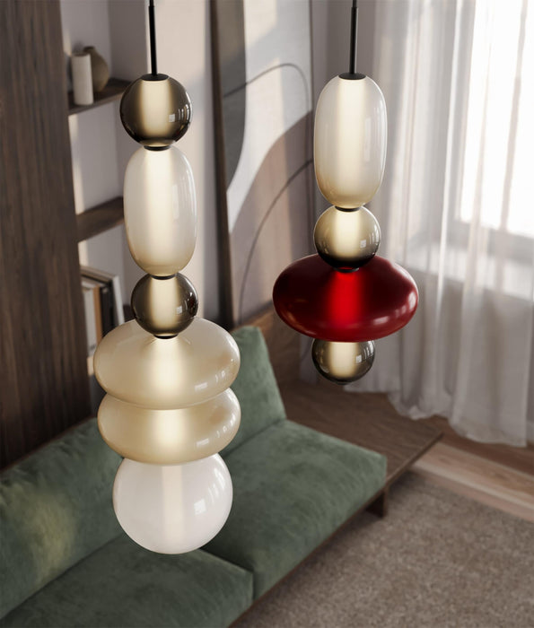 Candied Glass Combo Chandelier-DWHOME
