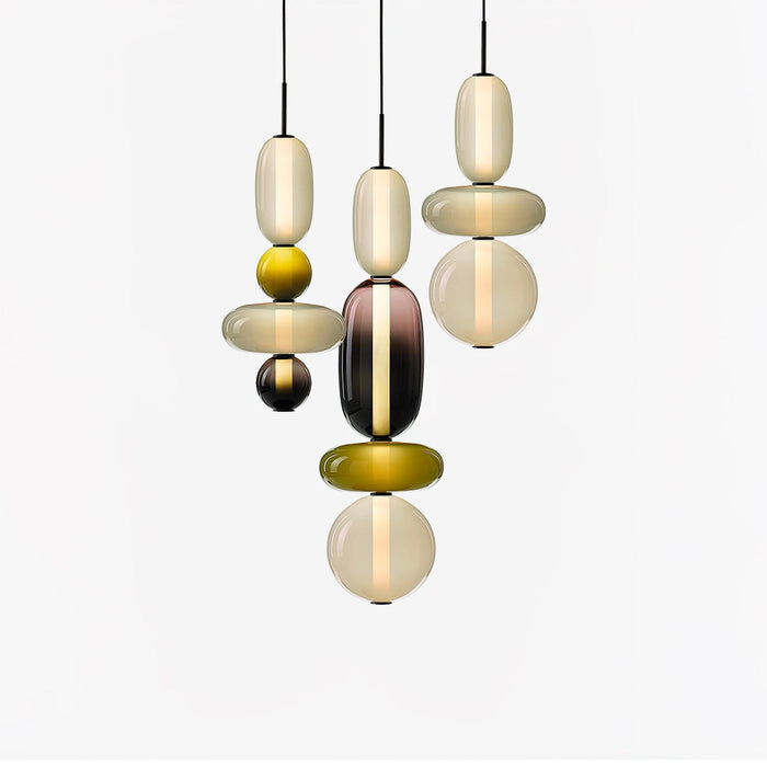 Candied Glass Pendant Light-DWHOME