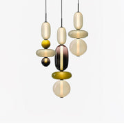 Candied Glass Combo Pendant Light-DWHOME