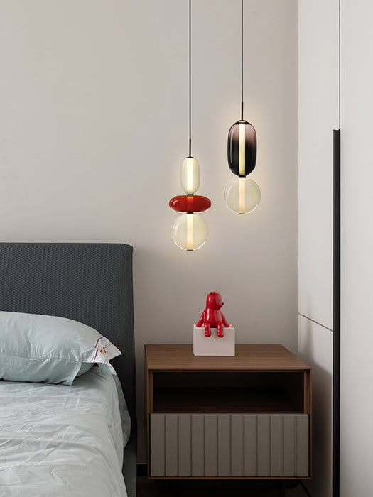 Candied Glass Combo Pendant Light