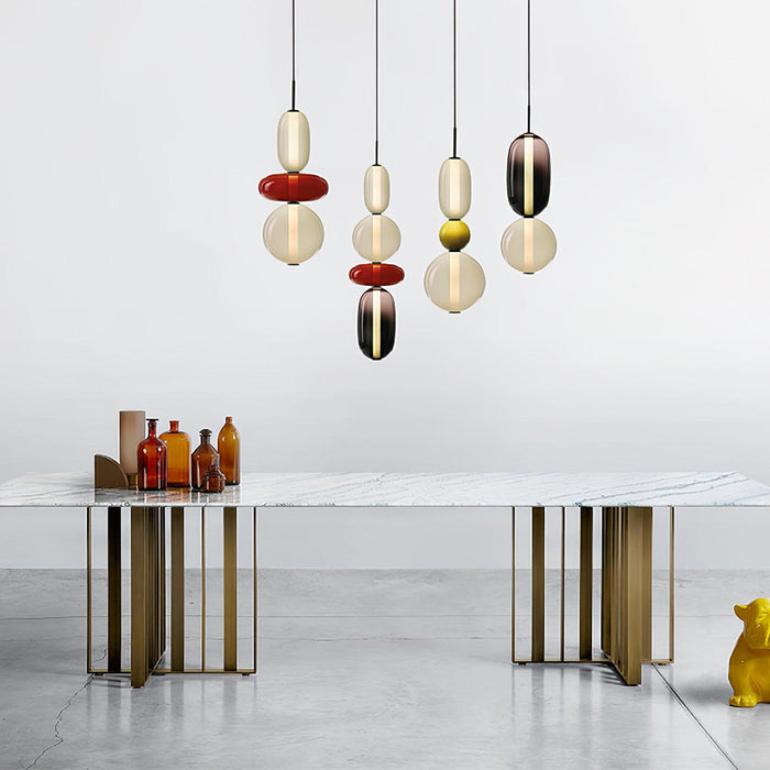 Candied Glass Combo Pendant Light-DWHOME