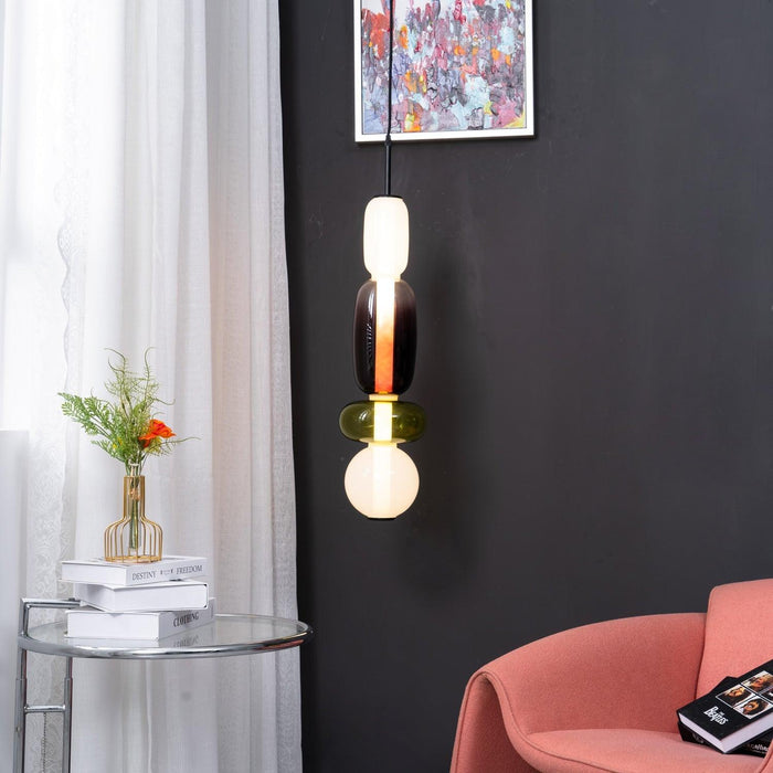 Candied Glass Pendant Light-DWHOME